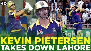 Kevin Pietersen SingleHandedly Takes Down Lahore Qalandars  HBL PSL  M1E1A [upl. by Mukund]