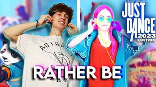 Rather Be  Clean Bandit Jess Glynne  Just Dance 2023 Edition Gameplay [upl. by Bonilla]