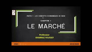 بالدارجة 2BAC Economie générale Le marché [upl. by Pasquale]