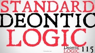 Standard Deontic Logic SDL [upl. by Eiralav]