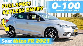 2021 Seat Ibiza FR 15 TSI DSG Acceleration 0100 Virtual Cockpit🔥 [upl. by Nosnehpets857]