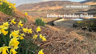 My Pennine Way 2022  Stage 1  Edale to Hebden Bridge [upl. by Verdie]