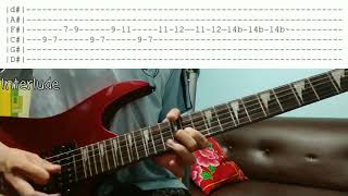 Coln  Nasilaw sa dilim 1075 ver Full guitar tutorial w Master Gios solo part with tab [upl. by Bunnie604]