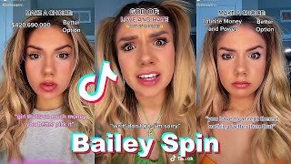 NEW Bailey Spinn POV Tiktok Funny Videos 2021  Best tik tok POVs of Bailey Spin [upl. by Enomas42]