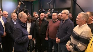 Владимир Путин пообщался с дальнобойщиками [upl. by Sicnarf]