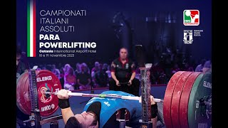 Campionati Italiani Assoluti PARA POWERLIFTING Femminile  Catania [upl. by Anse243]