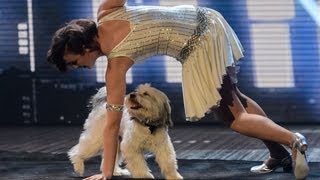 Ashleigh and Pudsey  Britains Got Talent 2012 Live Semi Final  UK version [upl. by Siuoleoj720]