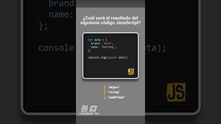 JavaScript  Reto 40 🔥 ¿Qué mostrará este código JavaScript en la consola 🤔 ¡Descúbrelo [upl. by Sadoc91]
