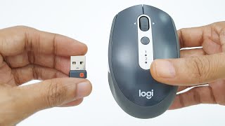 How to Pair Logitech M585M590 with Unifying Receiver Logitech Options Software [upl. by Torruella387]