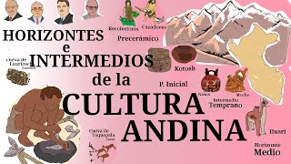 HORIZONTES E INTERMEDIOS  El surgimiento de la CULTURA ANDINA [upl. by Areehs]