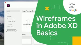 How to Wireframe Your Website in Adobe XD  Google UX Design Certificate [upl. by Gnni]