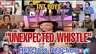 quotBANG BANGquot UNEXPECTED quotWhistle Notequot of Keifer Sanchez of TNT BOYS Reactors Reaction  Mush Up [upl. by Hcnarb]