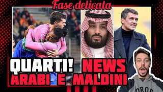 ✅️AI QUARTI🚀NOVITÀ ARABI E MALDINI⚠️FASE DELICATA SI VA AVANTI‼️MAIGNAN  Milan Hello [upl. by Olsewski604]