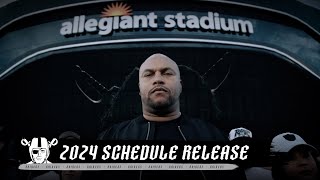 No Gimmicks  Las Vegas Raiders’ 2024 Schedule Reveal  NFL [upl. by Maxentia]