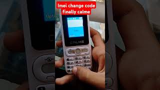 IMEI change code calme c108 finally IMEI change code imeiunlock imeichange code imeichangecode [upl. by Uaeb369]