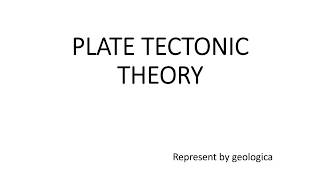 Plate Tectonic Theory [upl. by Ahsyen343]