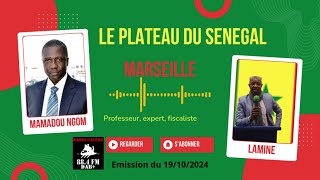 Le professeur expert fiscaliste Mamadou NGOM débriefe lavenir économique du Sénégal sur Galère [upl. by Cogen]