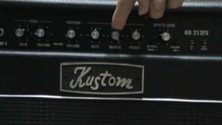 KUSTOM KG212FX AMP DRIVE SOUNDwmv [upl. by Luciano]