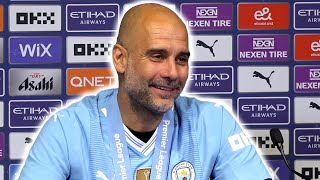 Pep Guardiola TITLE WINNING postmatch press conference  Manchester City 31 West Ham [upl. by Houghton777]