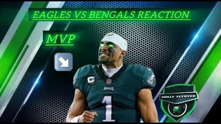 HAS JALEN amp THE EAGLES FIGURED IT OUT EAGLES VS BENGALS REACTION [upl. by Tobias386]