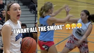 BEST TRASH TALK MOMENTS FROM GIRLS BASKETBALL [upl. by Mandeville]