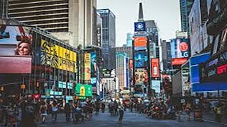 নিউইয়র্কের রাস্তায়  টাইম স্কোয়ার New Yorker Rastay  Time square [upl. by Cavit440]