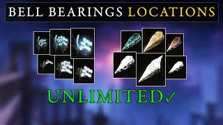 Elden Ring Bell Bearings Locations  Infinite Upgrading Materials for WeaponsSpirit Ashes [upl. by Shields690]