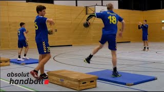 Handball Passing Exercises [upl. by Stannfield]