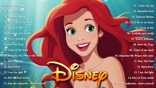 LYRICS VIDEO The Ultimate Disney Classic Songs🍭Best of Disney Soundtracks Playlist 2023 2024 [upl. by Enidualc644]