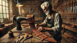 The Leather Artisan How an Old Craftsman Created a Masterpiece Headstall by the Roadsidequot [upl. by Vadnee]