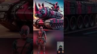 Superheroes but rhino shaped battle tank☆marvel amp DC all characters marvels avengers superheroes [upl. by Luapnaes821]