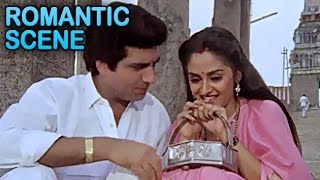 Raj Babbar amp Jayapradha Romancing  Romantic Scene  Ganga Tere Desh Mein  Dharmendra  HD [upl. by Lleira30]