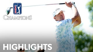 Steve Stricker shoots 4under 66  Round 3  Sanford International [upl. by Llenrad]