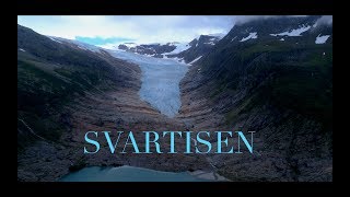 Largest glacier in Northern Norway  SVARTISEN drone 4K [upl. by Brendan]