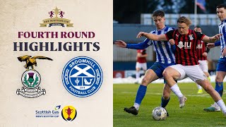 Inverness CT 40 Broomhill  Scottish Gas Mens Scottish Cup Fourth Round Highligths [upl. by Afital]