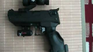 Penetration testquot Webley Alecto air pistol 177cal quot3 [upl. by Ylen]