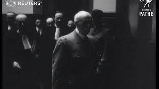 The 1945 trial of Philippe Petain 1945 [upl. by Elram247]