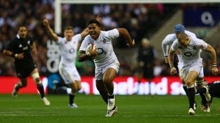 England v New Zealand QBE Autumn Rugby International Highlights 011212 [upl. by Akinirt]