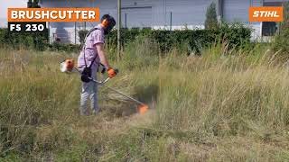 STIHL FS 230 Brushcutter [upl. by Milty839]