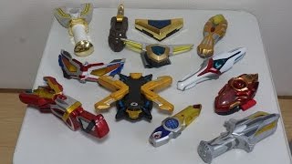 ウルトラマンX記念 歴代平成ウルトラマンの変身アイテムを振り返ってみた Ultraman Transformation Toys [upl. by Norene973]