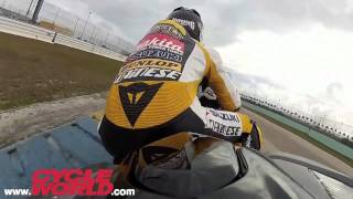 2012 Suzuki GSXR1000 OnTrack Test [upl. by Tayib414]