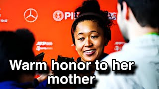 Naomi Osaka shares a warm honor to her mother Serena Williams Sharapova osaka [upl. by Bren860]