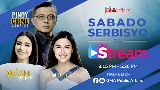 Kapuso Stream TADHANA WISH KO LANG PINOY CRIME STORIES  LIVESTREAM  February 17 2024 [upl. by Sisco267]