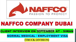 Naffco Company Dubai Truck divisionclient interview At Siwan [upl. by Goran]