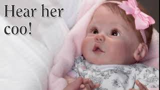 Sherry Miller quotCuddly Cooquot Interactive Baby Doll That Coos [upl. by Audi]