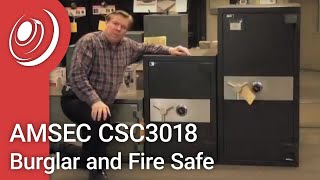 AMSEC CSC3018 Burglar and Fire Safe [upl. by Sandler814]