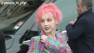 Naka Riisa 仲里依紗  Vivienne Westwood Fall Winter 20232024 fashion show in Paris  04032023 [upl. by Marris]