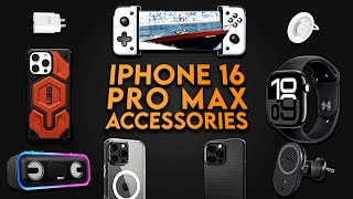 20 Best iPhone 16 Pro Max Accessories 2025 ✅ Car Mounts  Cases  Fast Chargers [upl. by Yorgos493]