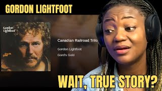 FIRST TIME HEARING  Gordon Lightfoot  Canadian Triology  REACTION [upl. by Gorlicki]