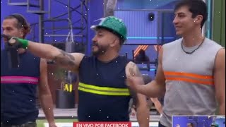 ELLOS SON LOS FINALISTAS DE LA PRUEBA DEL LIDER LA CASA DE LOS FAMOSOS 4 EN VIVO [upl. by Ruckman224]